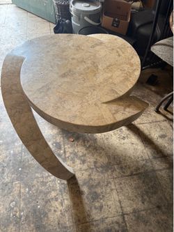 Vintage Stone Side Table End Table