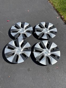 (4) 20” Tesla  Model Y wheel covers Hub Caps for 16.5” rim w/ centers