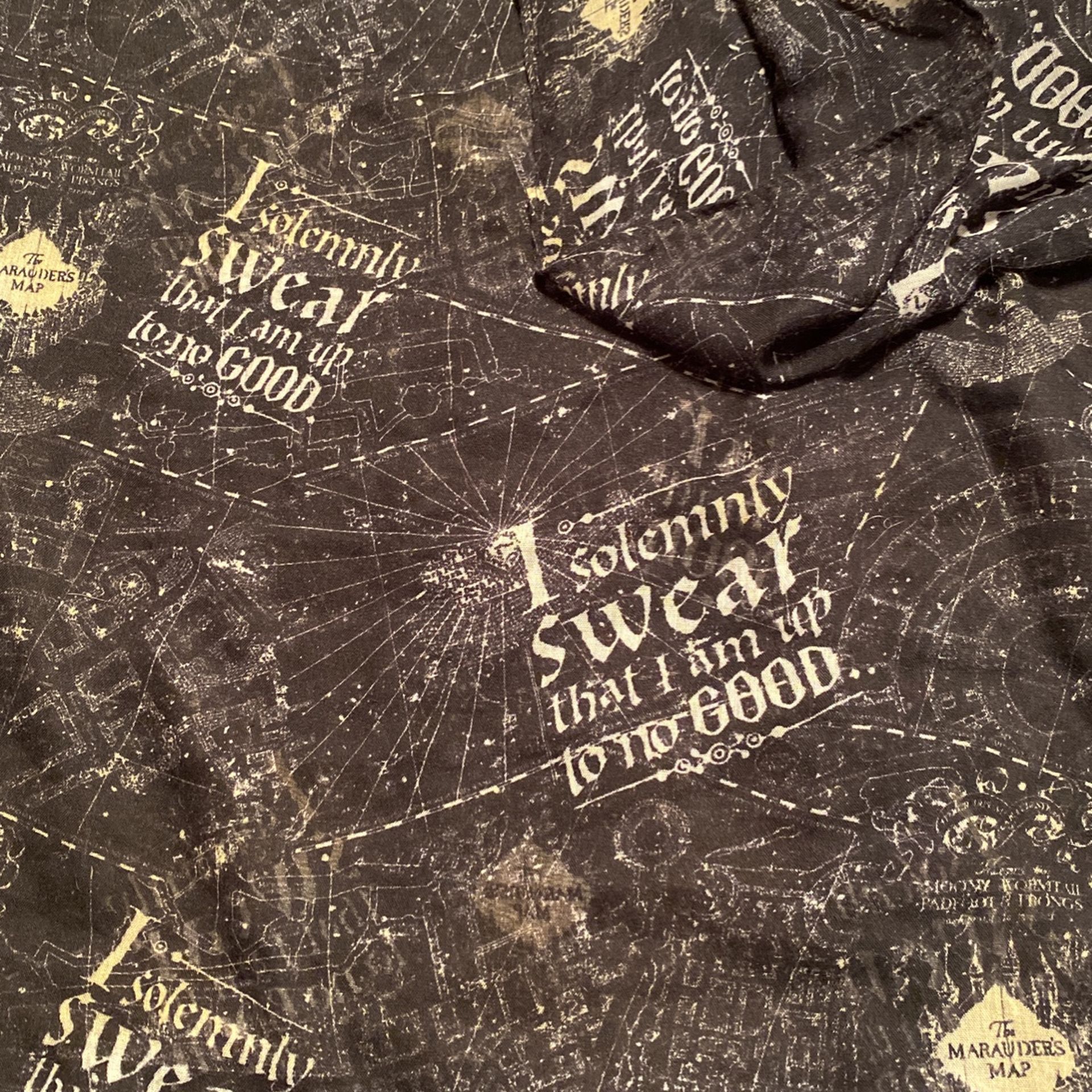 Harry Potter Scarf Fabric