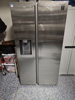 SAMSUNG SIDE BY SIDE FRIDGE 