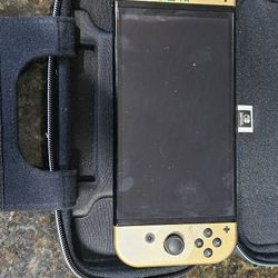 Zelda Nintendo Switch Oled With Extras