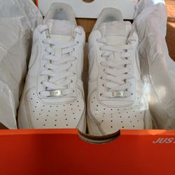 White Nike Airforce 1s. Size 12 In Men's. 60$ Or Best Offer.