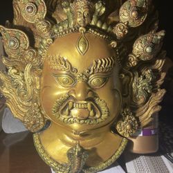Ceramic Bhairab Mask