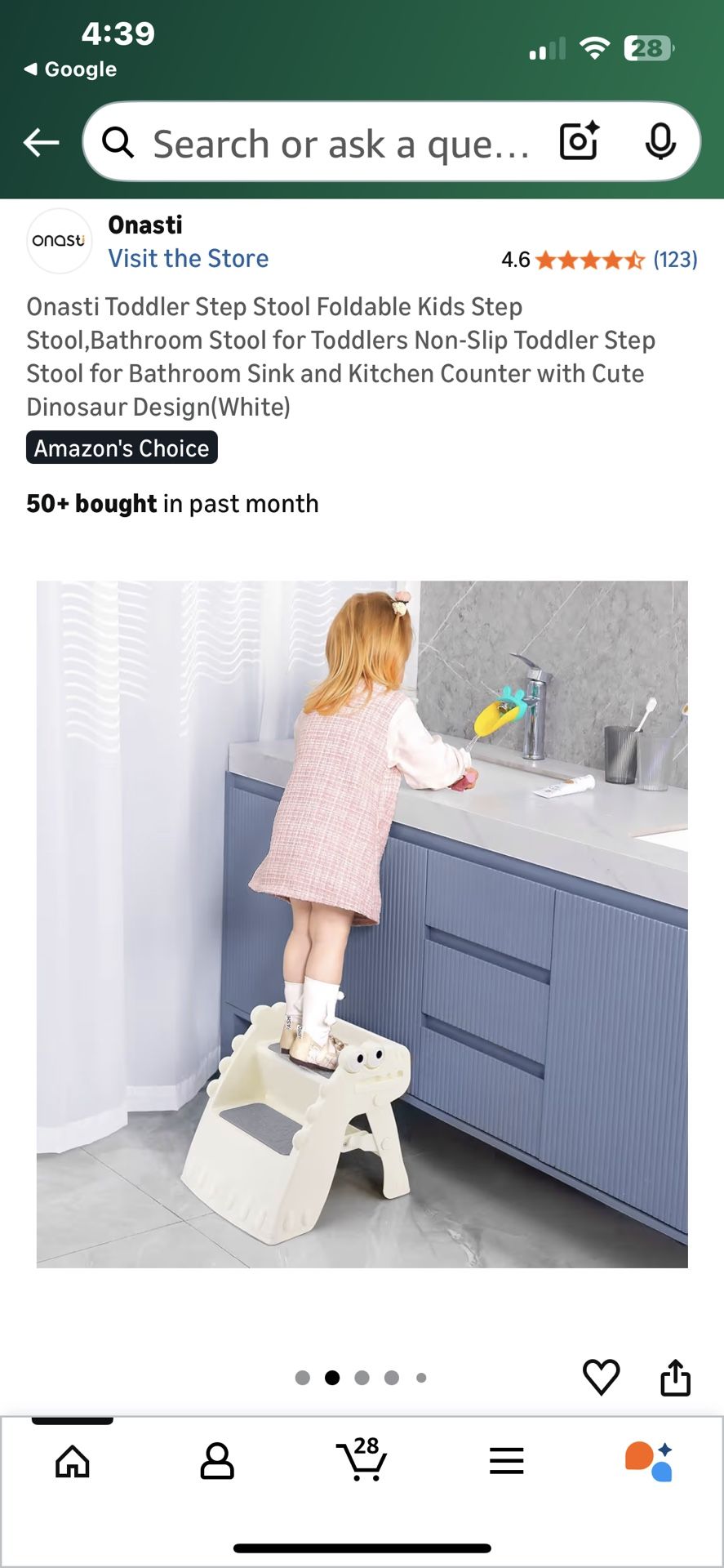 Toddler Step Stool