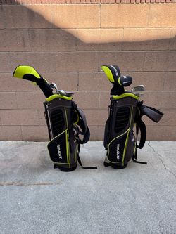 (2) Top Flite Junior Complete Golf Sets