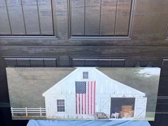Farmhouse Barn Canvas Wall Art