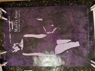 Mazzy Star Original Vintage Poster