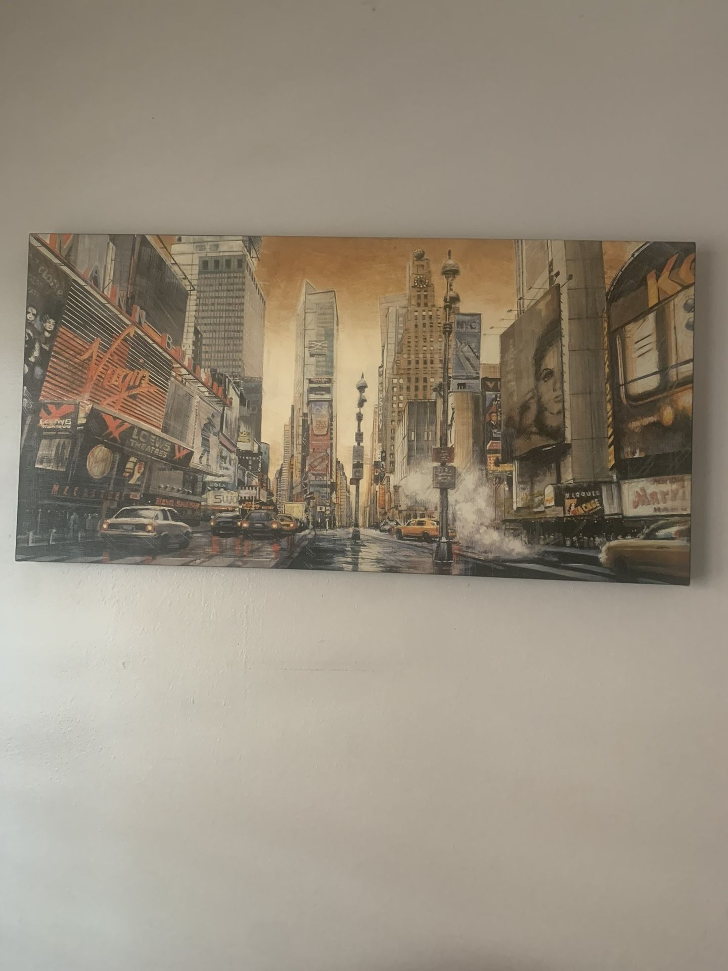 New York Skyline Canvas 