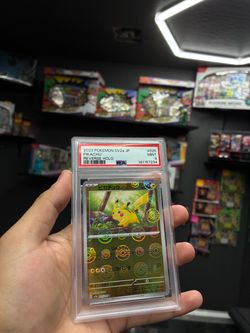 Pokemon Pikachu 025/165 PSA 9