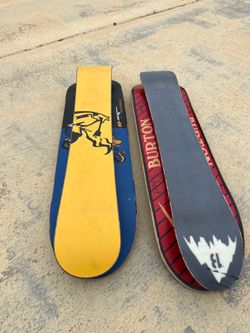 Burton & Rossignal snowskate bi deck
