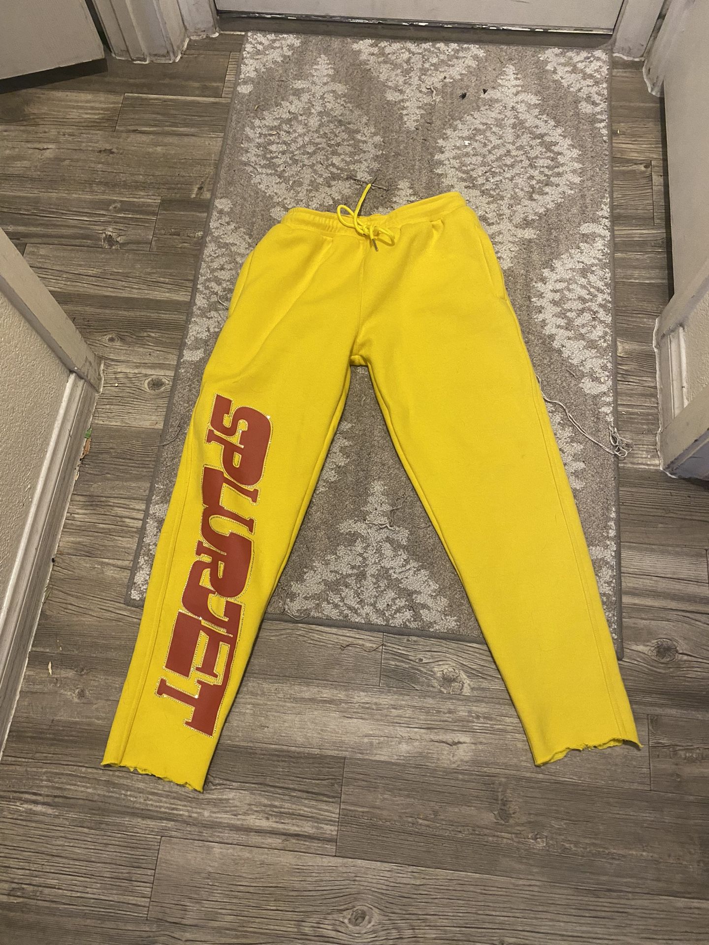 Size L Splurjet Sweatpants Rhinestones