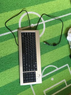 CM Gear Membrane Keyboard With Brushed Aluminum Frame