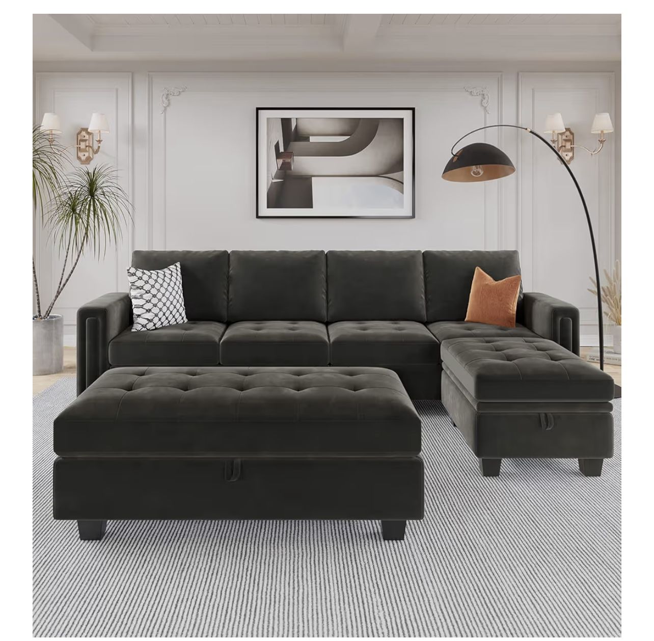 Sectional Couch With Storage 