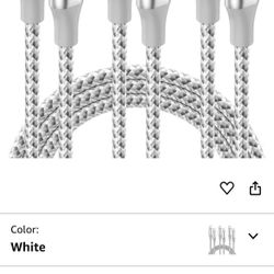 New In Box USB C Cable,3Pack 10FT 60W USB C to USB C Cable Nylon Braided Type C Fast Charging Cord,USB C Charger Cable Compatible iPhone/iPad/MacBook&