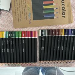 Colored Pencils, Bracelet Beads 