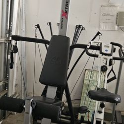 Bow Flex And  Stationary Bike 