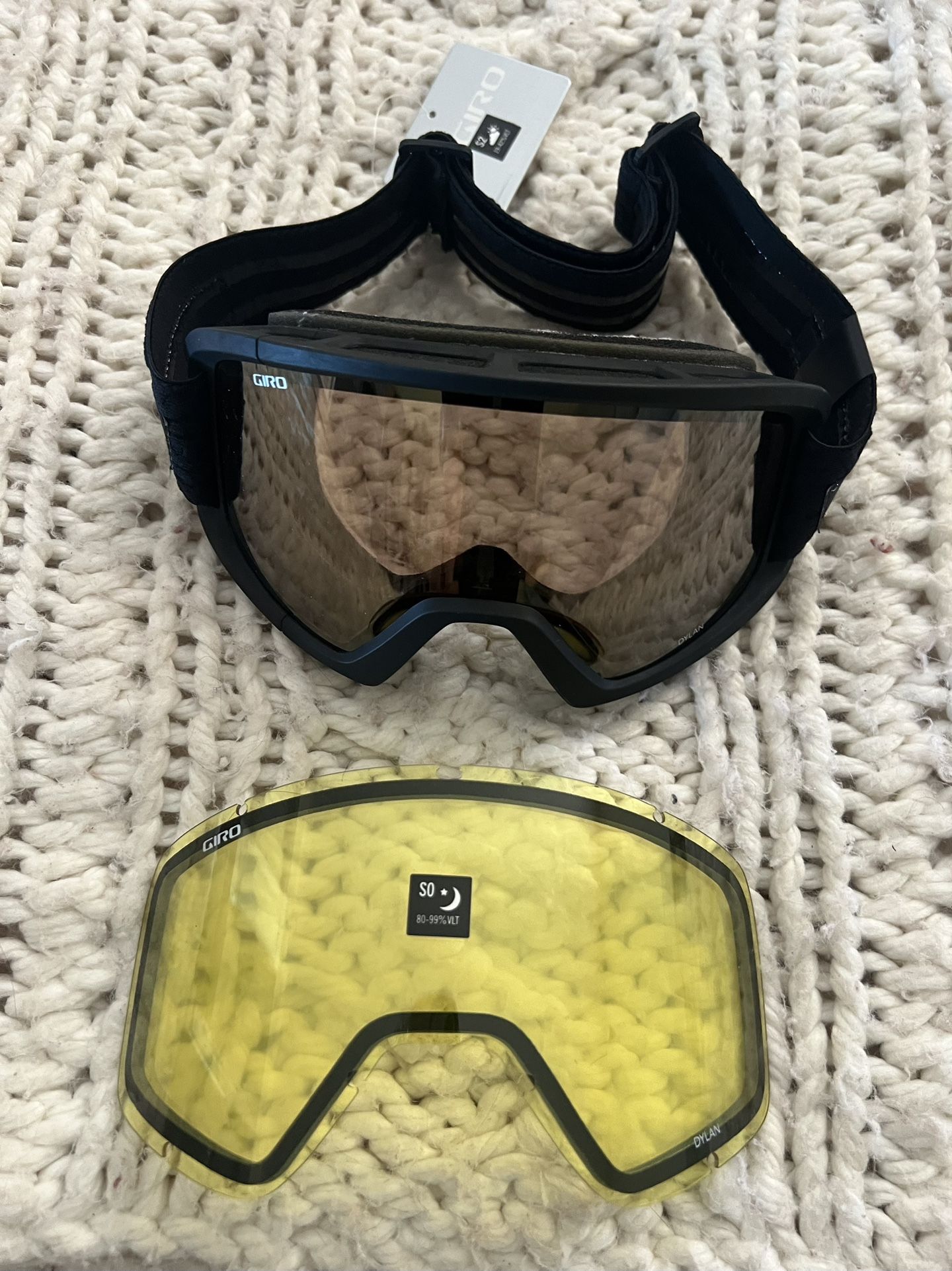 Giro Dylan Snow Googles With Extra Lens
