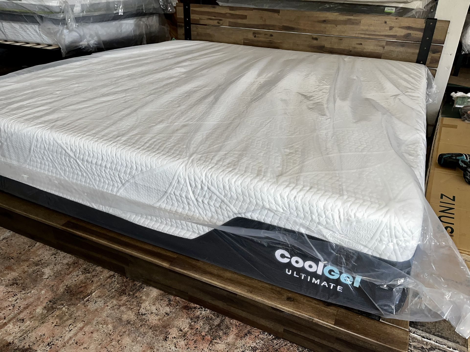 New Ultimate Cool Gel Full Size Memory Foam Mattress...
