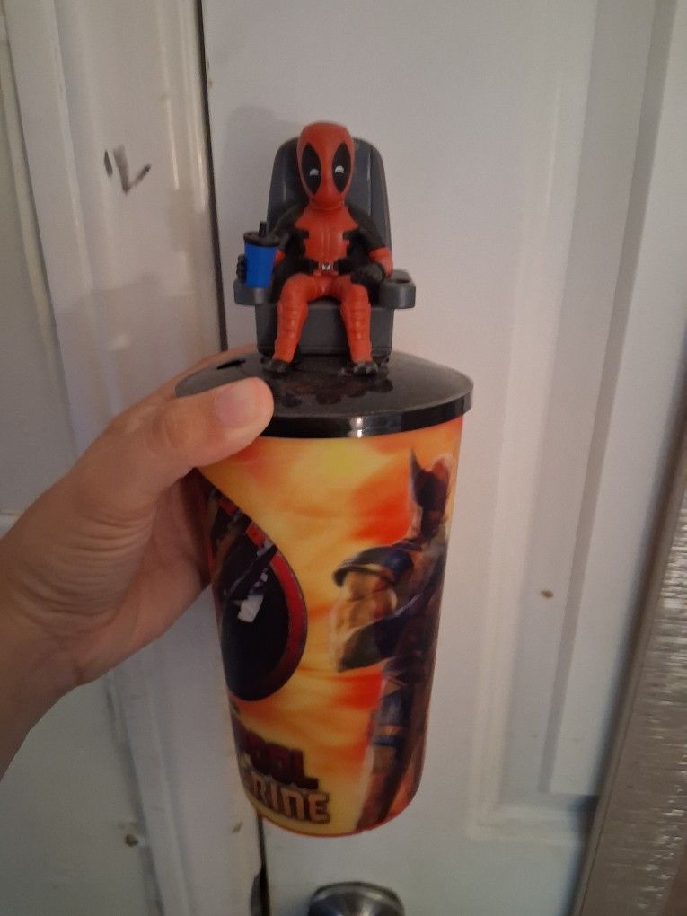 Deadpool Movie Theater Cup