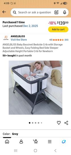 Baby bassinet new