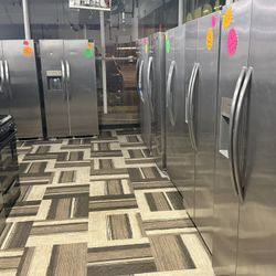 New Stainless Refrigerator From 499 Factory Warranty 