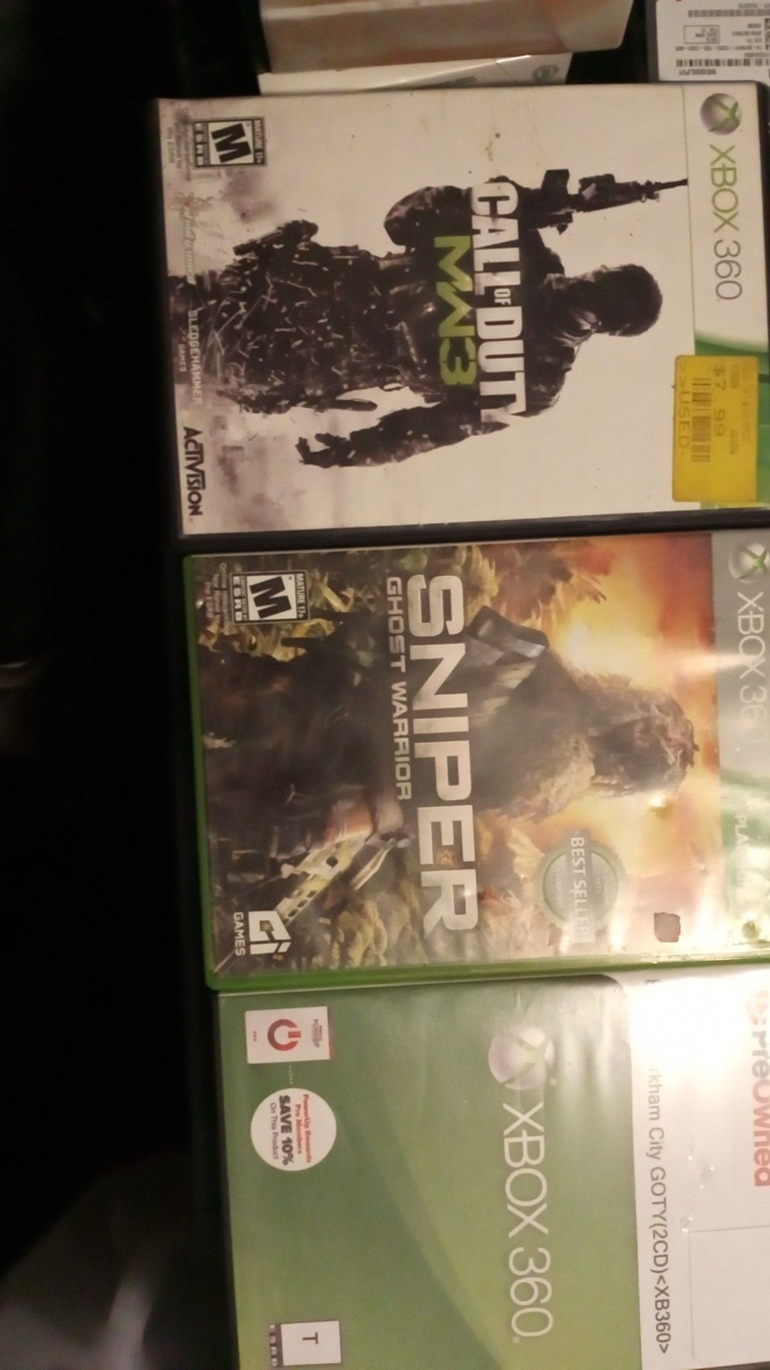 3 Xbox 360 Games as a lot!