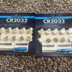 CR2032 Video Game Cartridge Battery Replacement Kit W/ 3 Game Cartridge Tools
