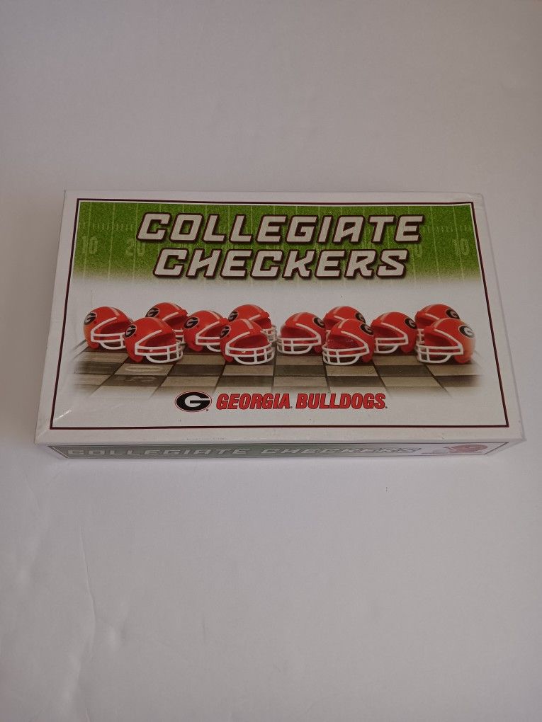 Collegiate Checkers Georgia Bulldogs Game