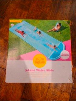 3 lane slip and slides