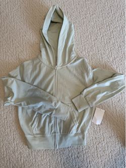 SKIMS cotton zip up hoodie size XXS