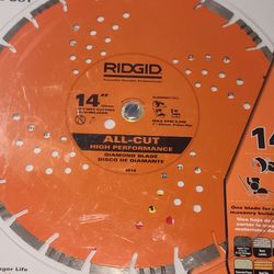 Rigid 14in. All Cut Diamon Blade
