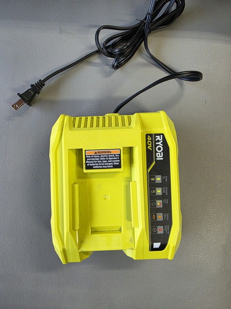 Ryobi 40v Battery Rapid Charger