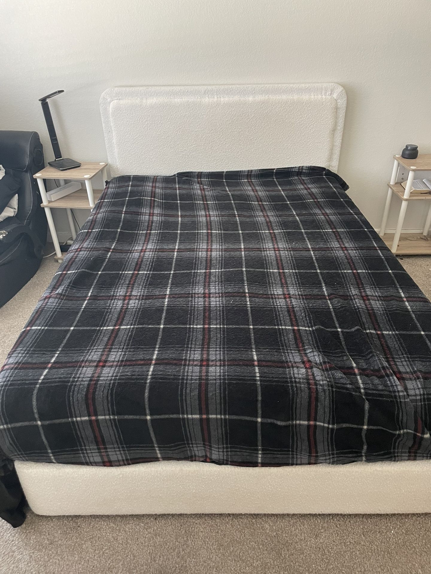 Full Size Bed Frame- White