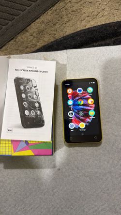 TIMMKOO MODEL Q5 DIGITAL MUSIC PLAYER WIFI MP3 MP4 BLUETOOTH 4.0” SCREEN