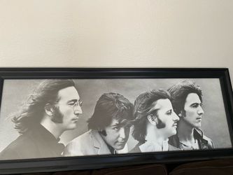 Beatles framed picture