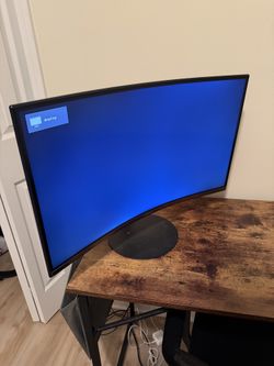 Samsung 27” Curved Monitor - Like New