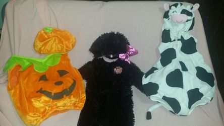 3 - HALLOWEEN COSTUMS - ALL FOR $30- +EXTRA'S