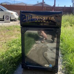 Budweiser Mini Fridge $100 OBO  MONsTER Energy