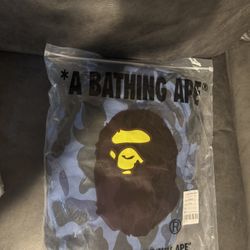 Large BLUE BAPE 