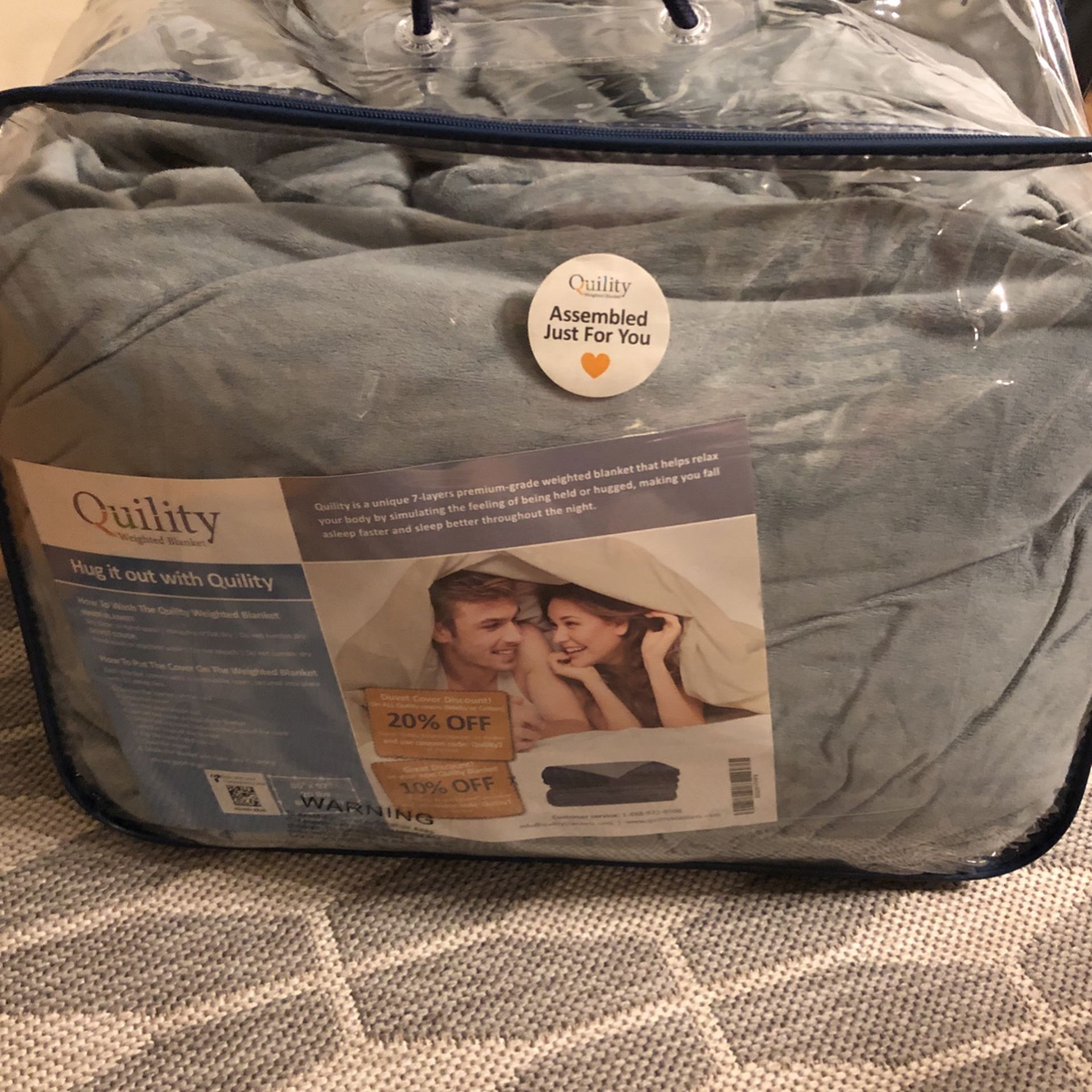 Queen Size Weighted Blanket 20lbs