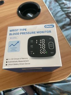 New-Oklar W1101L Wrist Blood Pressure Monitor