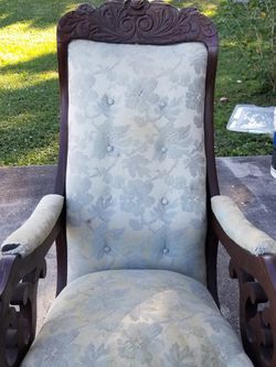 Carved Empire Rocker.