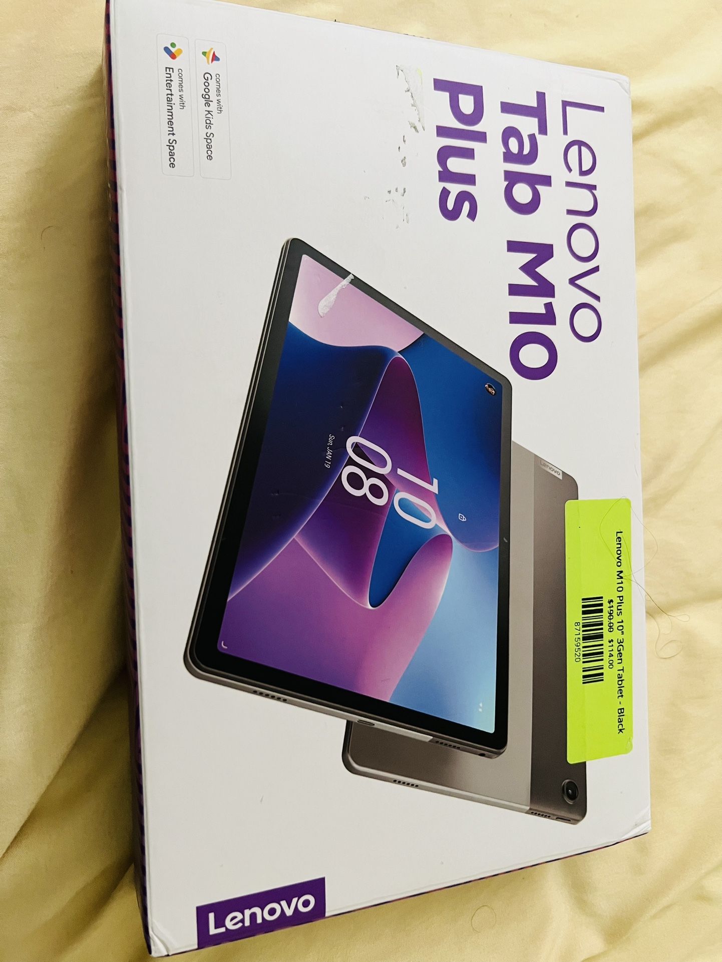 Lenovo Android Tab M10 Open box