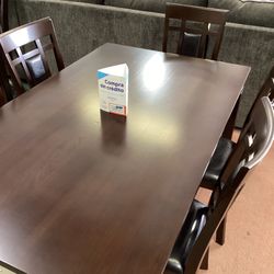 Sale New Table 6 Chairs 🪑 Free Deliver 48x60 