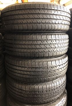 Set of 205/65R16 Firestone Affinity with 90% trued