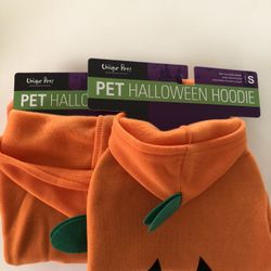 Unique Petz Pumpkin Hoodie For Dogs Size Various 