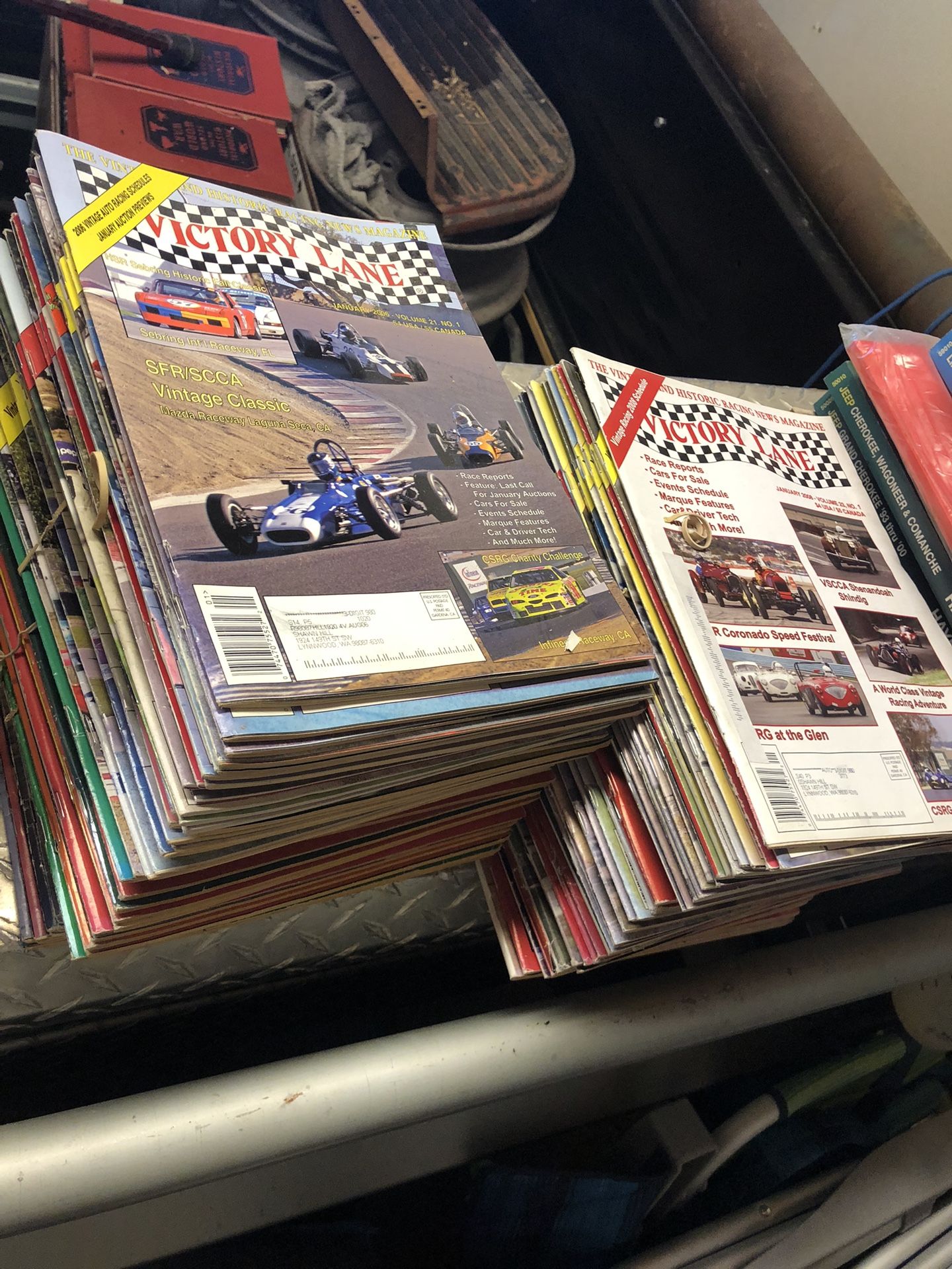 Victory Lane Vintage Auto Racing Magazine