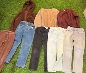 Girl Jeans and clothes bundle size 5t