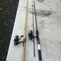 Brand New Rods And Reels 