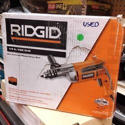 RIDGID 1/2 IN. VSR DRILL (USED)